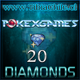 20 diamonds Pokexgames