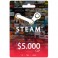 Steam wallet $5000