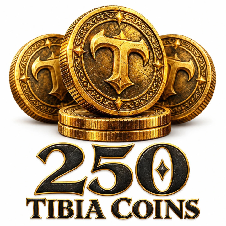 250 Tibia Coins — TibiaChile