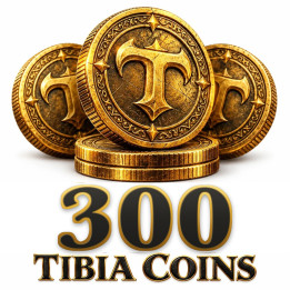 300 Tibia Coins — TibiaChile