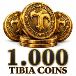 1.000 Tibia Coins — TibiaChile