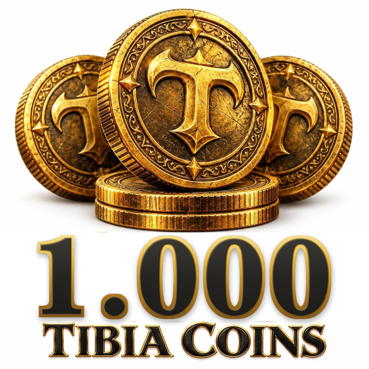 1.000 Tibia Coins — TibiaChile
