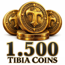 1.500 Tibia Coins — TibiaChile