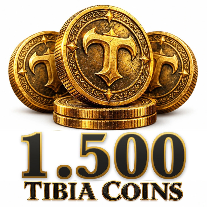 1.500 Tibia Coins — TibiaChile