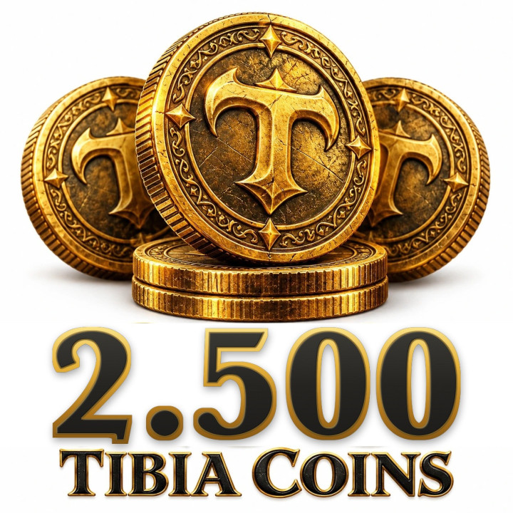 2.500 Tibia Coins — TibiaChile