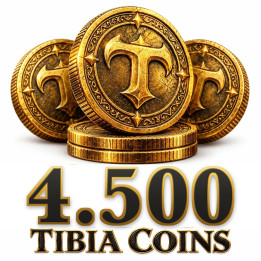 4.500 Tibia Coins — TibiaChile