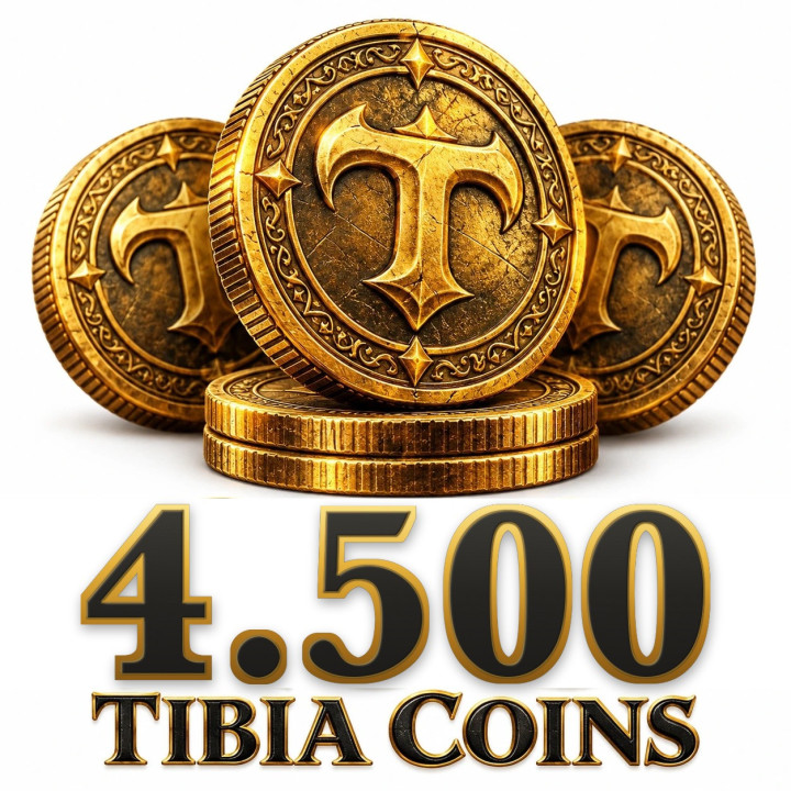 4.500 Tibia Coins — TibiaChile